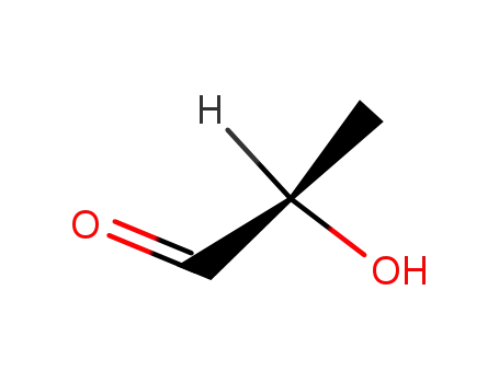 Molecular Structure of 3946-09-6 ((2R)-hydroxypropanal)