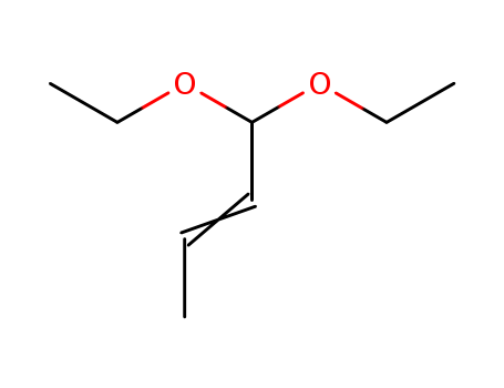 10602-34-3,Crotonaldehyde acetal,Crotonaldehyde,diethyl acetal (6CI,7CI,8CI); 1,1-Diethoxy-2-butene; 2-Butenal diethyl acetal;NSC 219876; NSC 506646