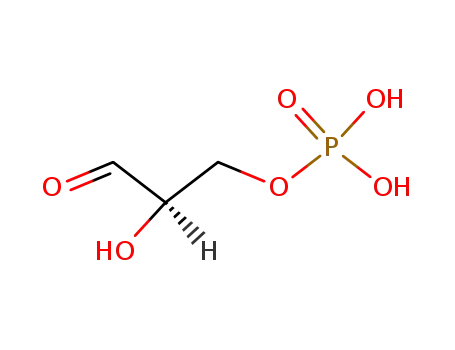 Molecular Structure of 591-57-1 ((2R)-2-hydroxy-3-oxopropyl dihydrogen phosphate)