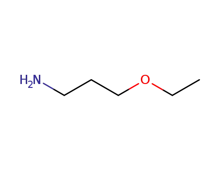 Molecular Structure of 6291-85-6 (3-Ethoxy-1-propanamine)