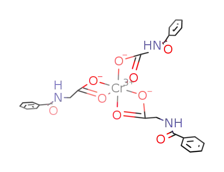 tris(N-benzoylglycinato)chromium(III)