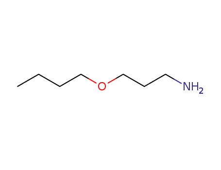 Molecular Structure of 16499-88-0 (3-Butoxypropanamine)