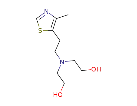 bis-(2-hydroxy-ethyl)-[2-(4-methyl-thiazol-5-yl)-ethyl]-amine