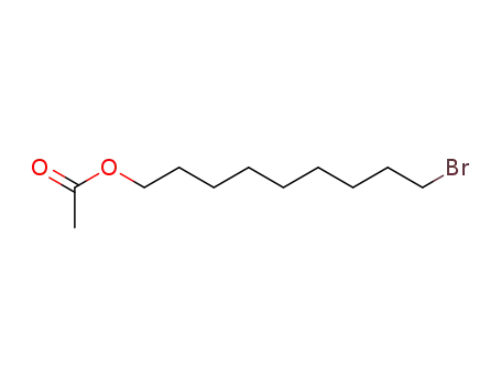 Molecular Structure of 53596-82-0 (1-Nonanol, 9-bromo-, acetate)