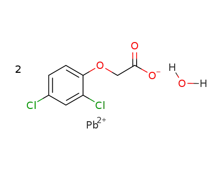 lead(II) 2,4-dichlorophenoxyacetate monohydrate
