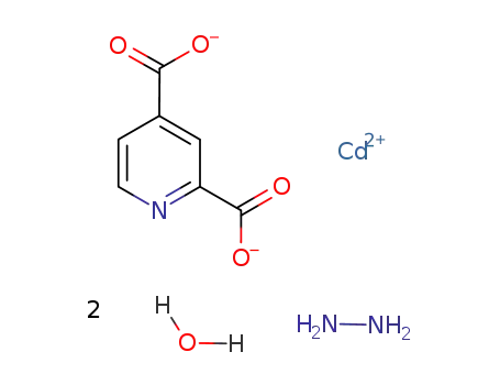 [Cd(pyridine-2,4-dicarboxylic acid-2H)(hydrazine)(H2O)]*H2O