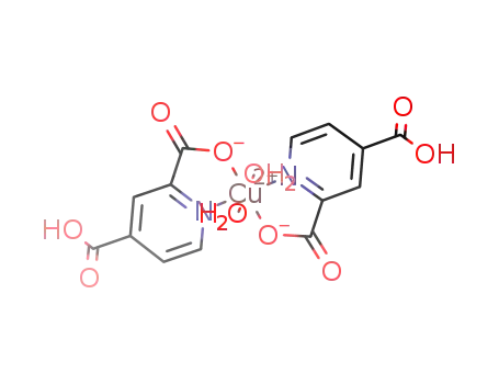 [Cu(pyridine-2,4-dicarboxylic acid(-1H))2(H2O)2]