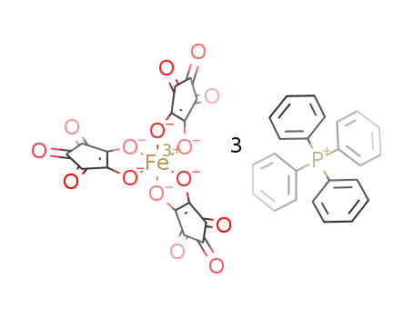 tetraphenylphosphonium tris(croconato)ferrate(III)