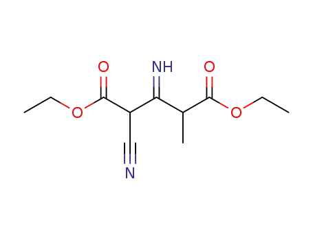2-cyano-3-imino-4-methyl-glutaric acid diethyl ester