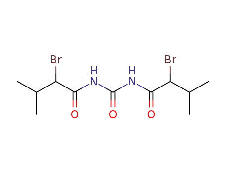 N,N'-bis-(α-bromo-isovaleryl)-urea