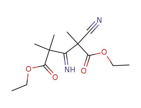2-cyano-3-imino-2,4,4-trimethyl-glutaric acid diethyl ester