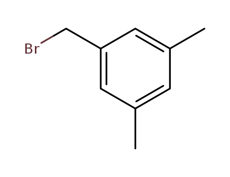 Molecular Structure of 27129-86-8 (3,5-Dimethylbenzyl bromide)