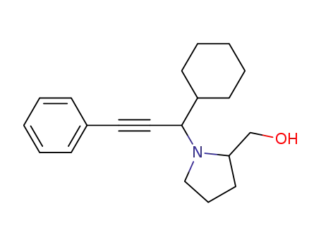 [1-(1-cyclohexyl-3-phenyl-2-propynyl)-2-pyrrolidinyl]methanol
