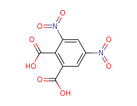 Molecular Structure of 4277-02-5 (1,2-Benzenedicarboxylic acid, 3,5-dinitro-)