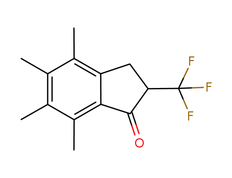 2-trifluoromethyl-3-(4',5',6',7'-tetramethylphenyl)-1-indanone