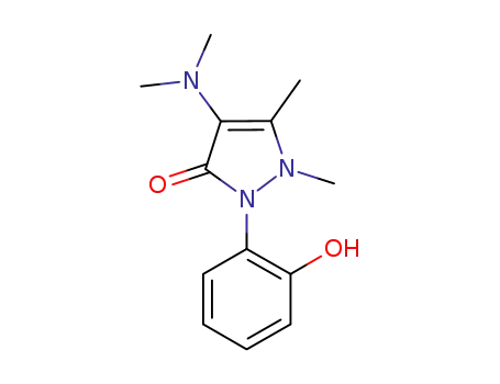 4-(N,N-dimethyl)-2'-hydroxyaminoantipyrine