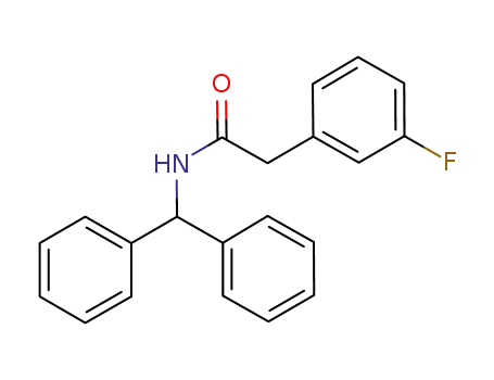 N-benzhydryl-2-(3-fluorophenyl)acetamide