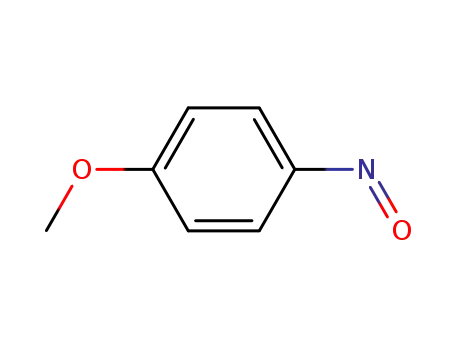 Molecular Structure of 1516-21-8 (4-NITROSOANISOLE)