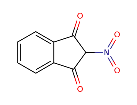 Molecular Structure of 3674-33-7 (2-NITRO-1,3-INDANDIONE)