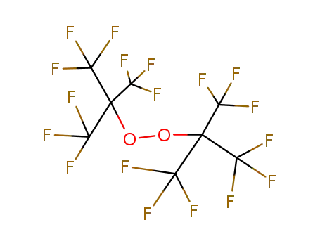 Molecular Structure of 26842-85-3 (Peroxide, bis[2,2,2-trifluoro-1,1-bis(trifluoromethyl)ethyl])