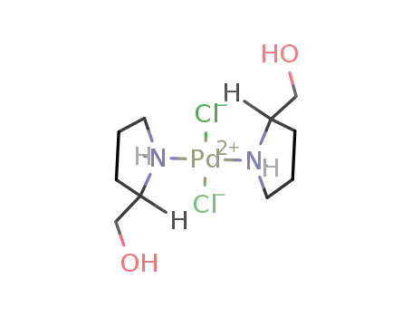 (SP-4-1)-bis(L-prolinol-κN)-dichloro-palladium(II)
