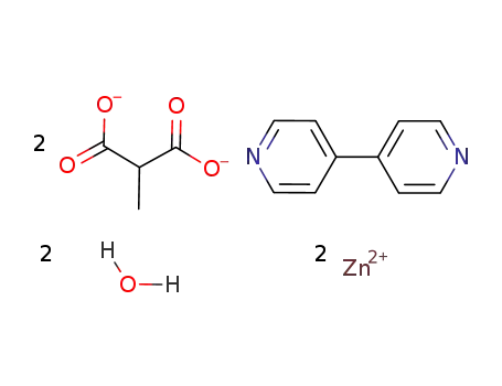 [Zn2(4,4′-bpy)(Memal)2(H2O)2]n