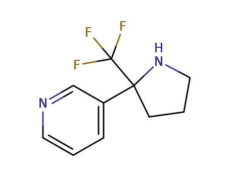 2-(3-pyridinyl)-2-(trifluoromethyl)-pyrrolidine