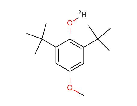 2H-O-2,6-di-tert-butyl-4-methoxyphenol
