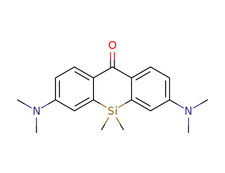 3,7-bis(N,N-dimethylamino)-5,5-dimethyldibenzo[b,e]silin-10(5H)-one
