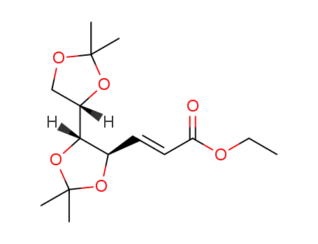 ethyl (E)-2,3-dideoxy-4,5:6,7-di-O-isopropylidene-L-xylo-hept-2-enonate