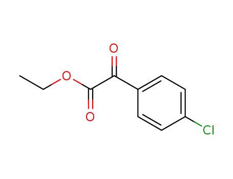 Molecular Structure of 34966-48-8 (ETHYL 4-CHLOROBENZOYLFORMATE)