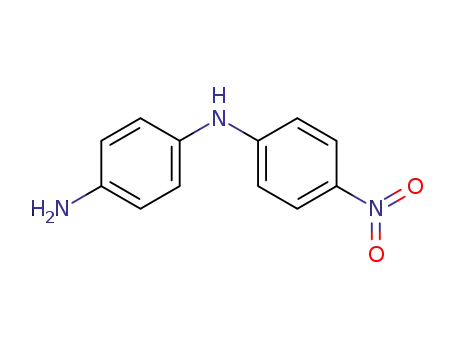 Molecular Structure of 6149-34-4 (1,4-Benzenediamine,N1-(4-nitrophenyl)-)
