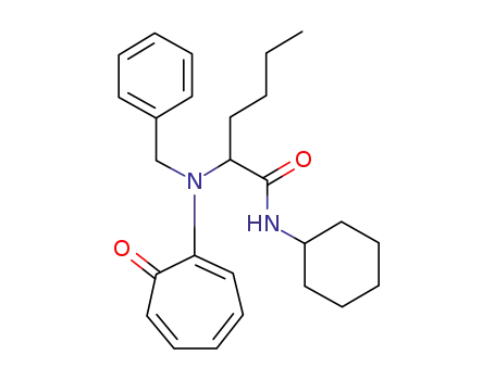 2-[benzyl(7-oxo-1,3,5-cycloheptatrienyl)amino]-N1-cyclohexylhexanamide