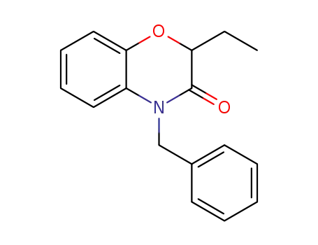 4-benzyl-2-ethyl-2H-benzo[b][1,4]oxazin-3(4H)-one