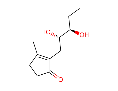 2-[(2RS,3RS)-2,3-dihydroxypentyl]-3-methylcyclopent-2-enone