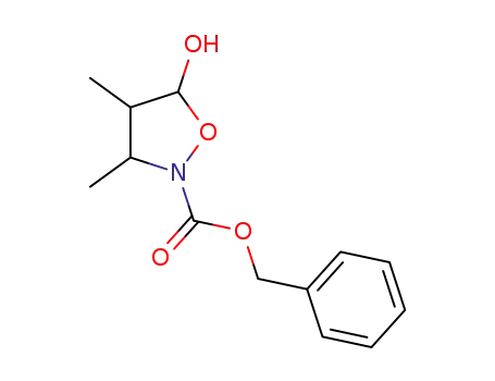benzyl 5-hydroxy-3,4-dimethylisoxazolidin-2-carboxylate