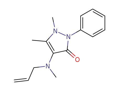4-(allyl-methyl-amino)-1,5-dimethyl-2-phenyl-1,2-dihydro-pyrazol-3-one