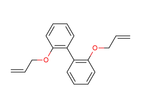 Molecular Structure of 73429-23-9 (1,1'-Biphenyl, 2,2'-bis(2-propenyloxy)-)