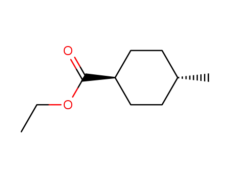 Molecular Structure of 41692-50-6 (Cyclohexanecarboxylic acid, 4-methyl-, ethyl ester, trans-)