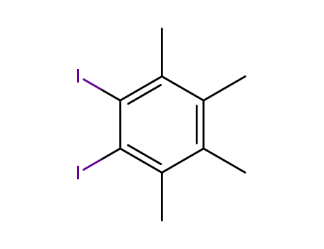 Molecular Structure of 5503-82-2 (1,2-DIIODO-3,4,5,6-TETRAMETHYLBENZENE)