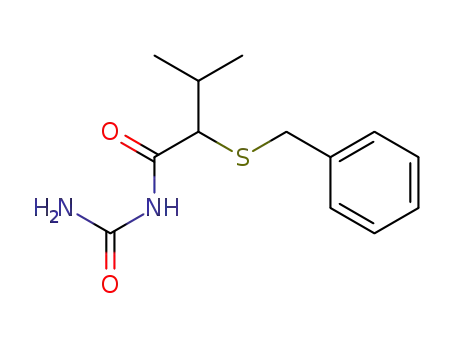 (2-Benzylsulfanyl-3-methyl-butyryl)-urea