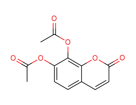 2-oxo-2H-chromene-7,8-diyl diacetate