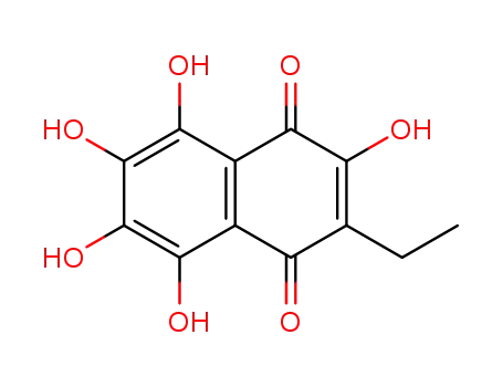 Molecular Structure of 517-82-8 (echinochrome A)