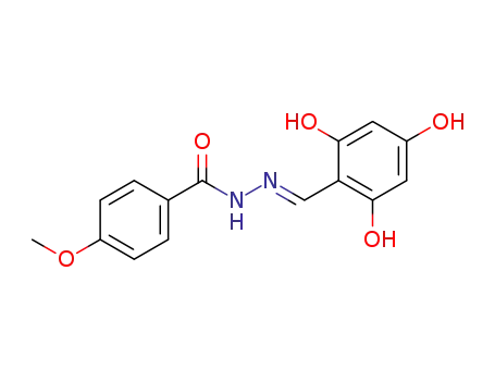 N'-(2,4,6-trihydroxybenzylidene)-4-methoxybenzohydrazide