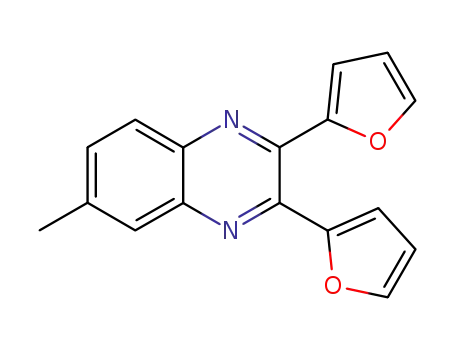 2,3-di(furan-2-yl)-6-methyl-quinoxaline