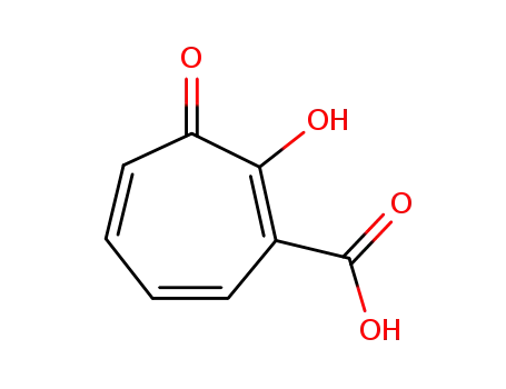 2,4,6-Cycloheptatrien-1-one, 3-carboxy-2-hydroxy-