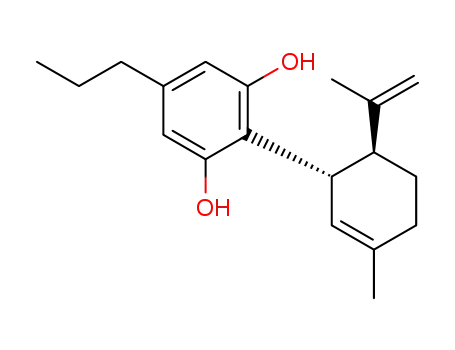 2-((1S,6S)-3-methyl-6-(prop-1-en-2-yl)cyclohex-2-enyl)-5-propylbenzene-1,3-diol