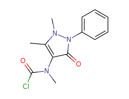 (1,5-dimethyl-3-oxo-2-phenyl-2,3-dihydro-1H-pyrazol-4-yl)-methyl-carbamoyl chloride