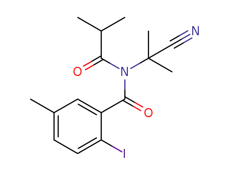 N-(2-cyanopropan-2-yl)-2-iodo-N-isobutyryl-5-methylbenzamide