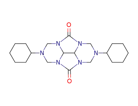 2,6-dicyclohexylhexahydro-2,3a,4a,6,7a,8a-hexaazacyclopenta[def]fluorene-4,8(1H,5H)-dione